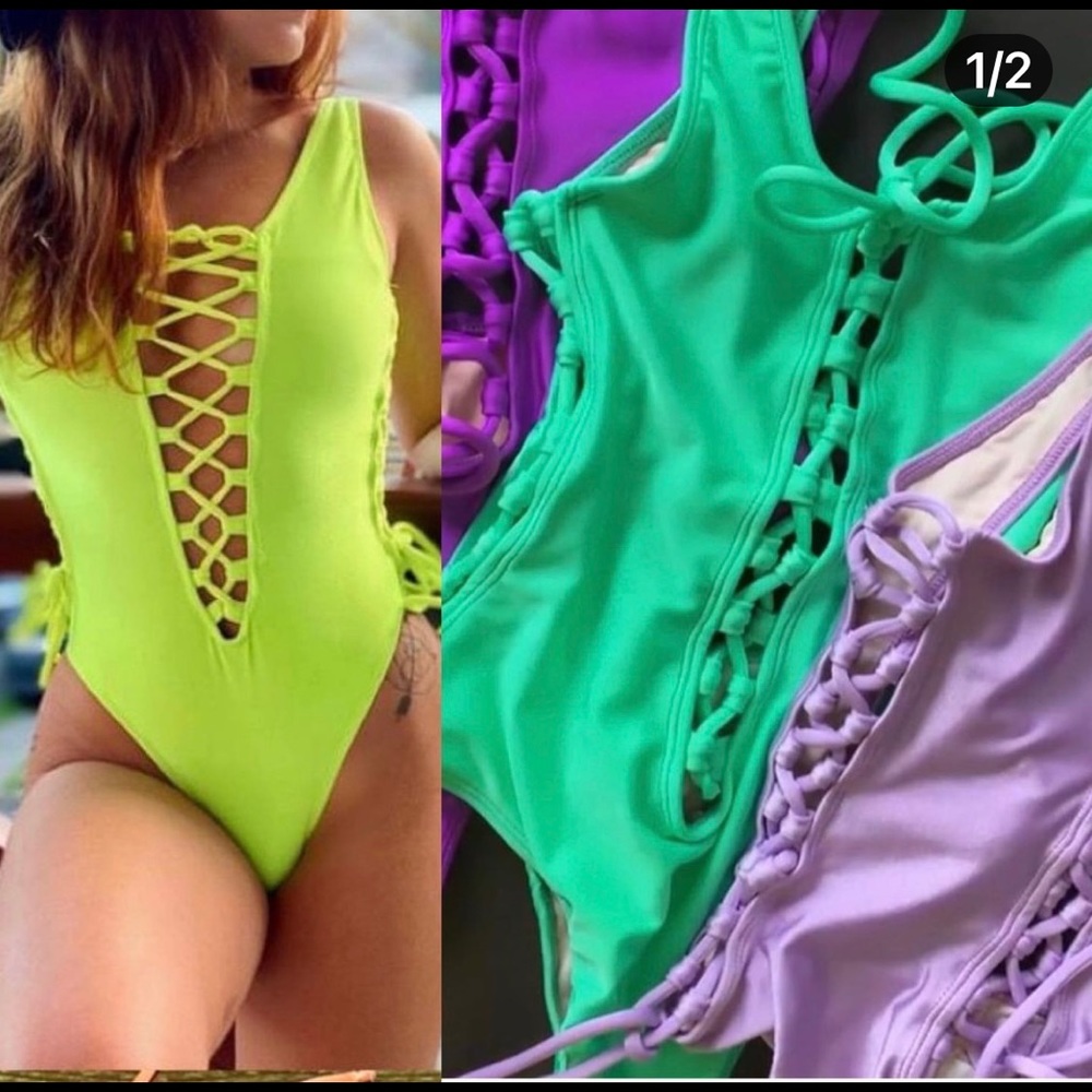 NWT Beautiful One-Piece Likac Swimsuit -retail $69 plus shipping